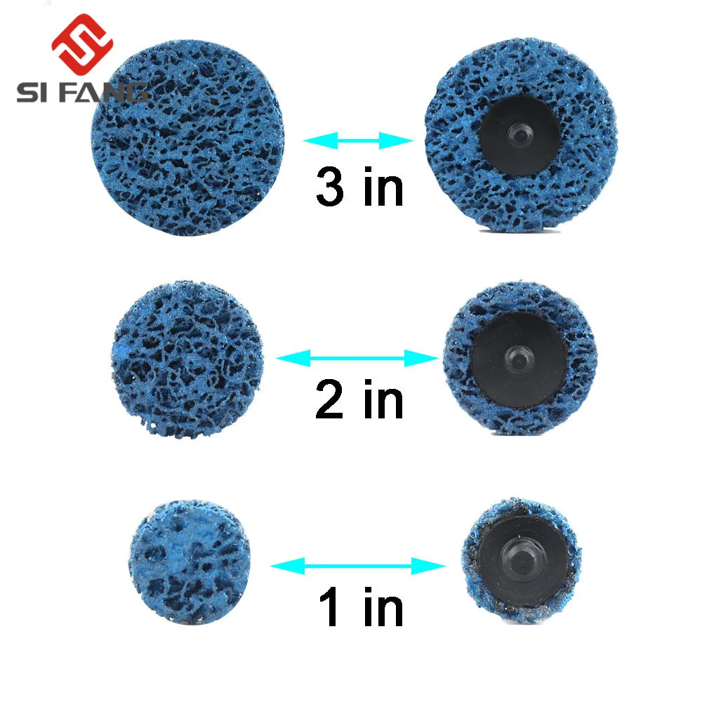 Быстросменная лента R-типа 25 мм/50 мм/75 мм, быстросменный диск, легкая быстрая работа + 1 шлифовальный диск с замком для удаления ржавчины