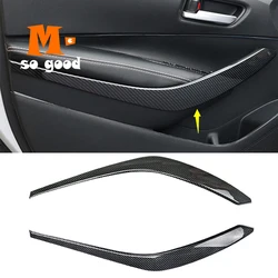 Carbon For Suzuki Swace 2020 2021 2022 Accessories Car Inner Front Door Armrest Door Handle Decoration Protector Sticker Cover