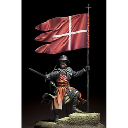 New Unassembled 1/24 ancient stand warrior man Resin Figure Unpainted Model Kit