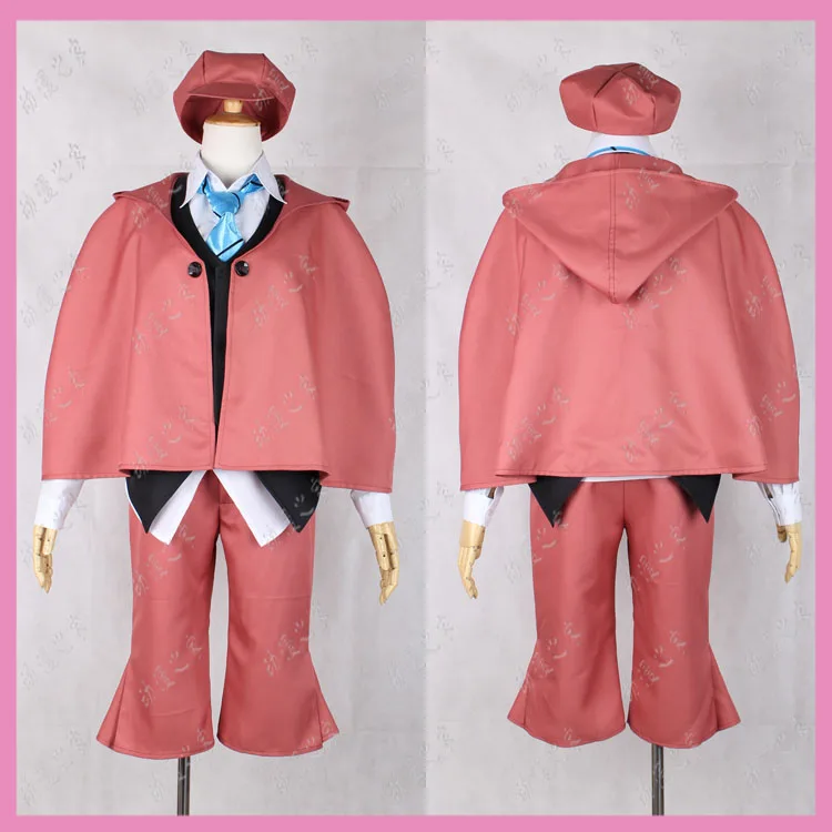 

Bungo Stray Dogs Cosplay Costume Ranpo Edogawa Detective Uniforms Halloween Party Adult Christmas Present Outfit Costume