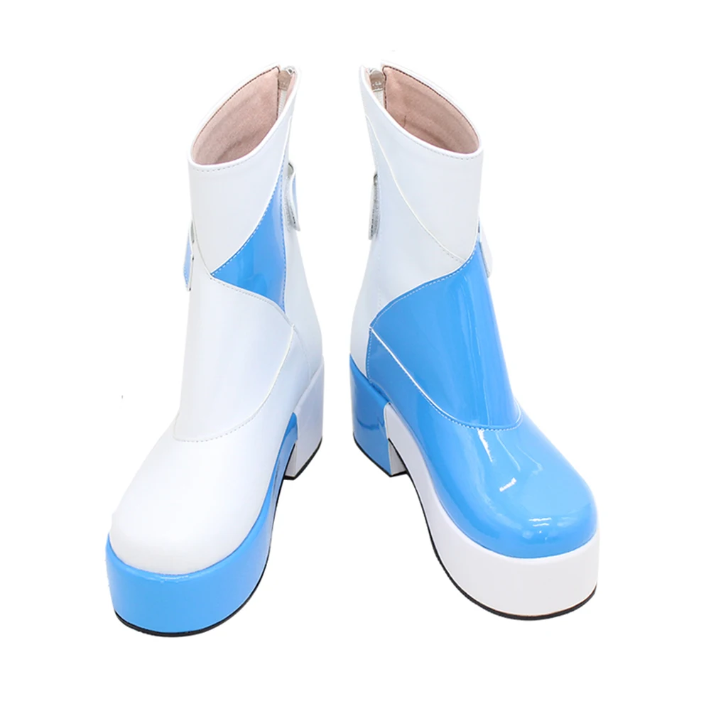 Brdwn V+ Womens Luo Tianyi Magic Future Miku Rin/len Cosplay Short Boots Custom Ankle Boot