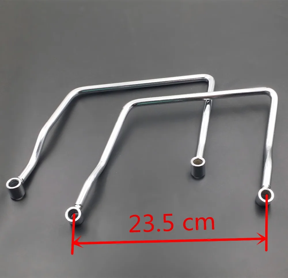 For Yamaha Vstar 1100 Classic Custom Royal star 1300 23.5cm Saddle bag Support Bar Mount Bracket