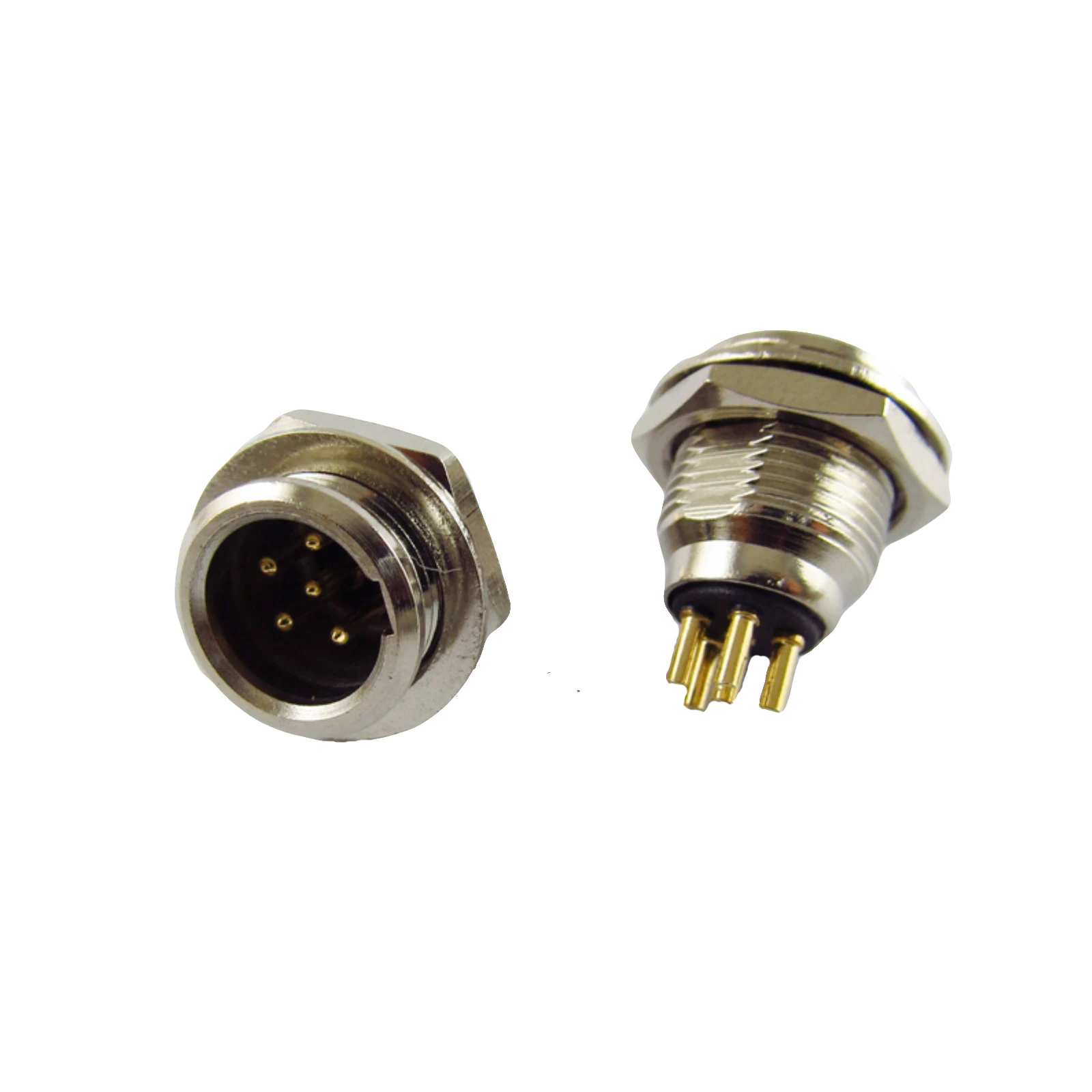 1 шт. мини XLR 5-контактный штекер аудио микрофон разъем для крепления на шасси TB5M соответствует TA5F Q-G серебристый