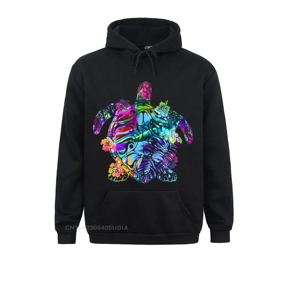 

Hoodies Sea Turtles Hoodie Funny Gift Colorful Turtle Lover Hawaii Mother Day Mens Sweatshirts Printed Clothes Latest