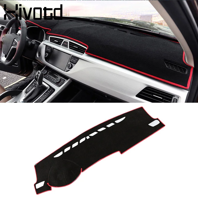 Hivotd For Geely Atlas Emgrand NL-3 Proton X70 Car dashboard Avoid Light pad Instrument Platform desk cover Interior Accessories