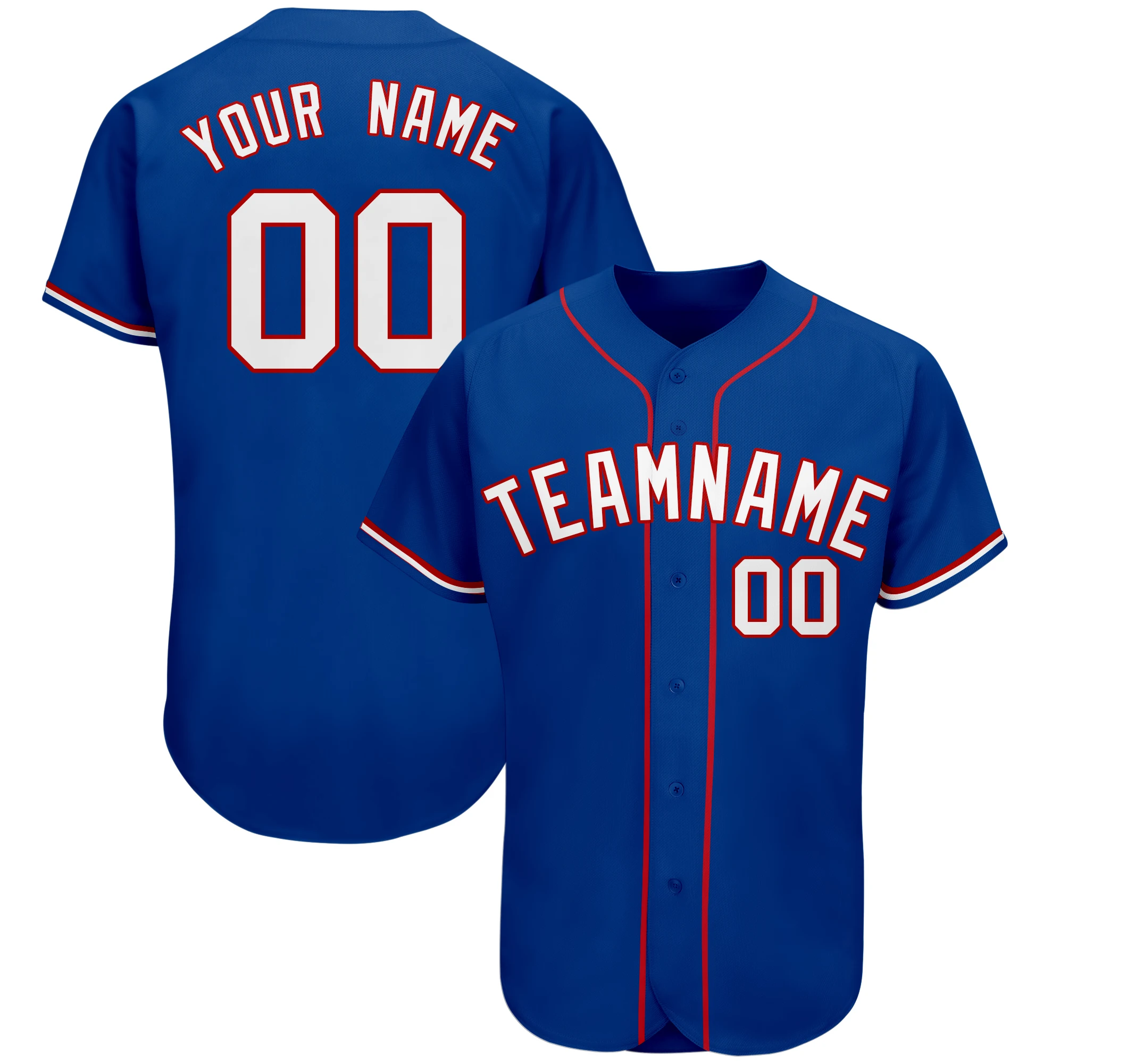 

Custom Students' Baseball Jersey Embroidered, Design Sportwear with Team Players' Name,Numbers Big Size