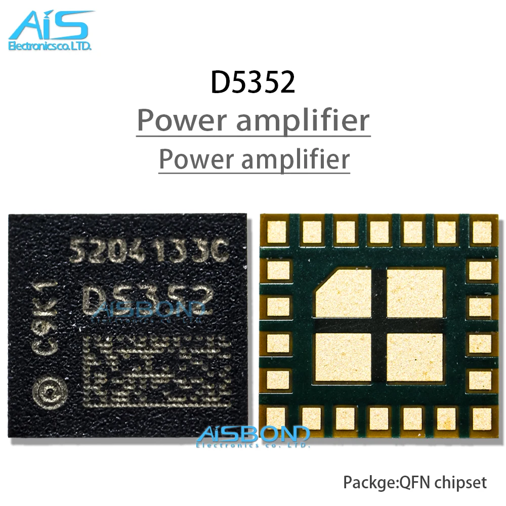 2Pcs/lot D5354 D5352 D5328 PA IC For Mobile phone Power Amplifier IC 028 031 035 043 051 27B Signal Module Chip