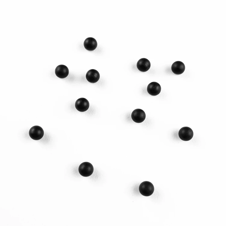 Diameter 6mm 8mm 9.5mm 10mm NBR rubber ball nitrile rubber sealing rubber ball rubber NBR ball have small mold line