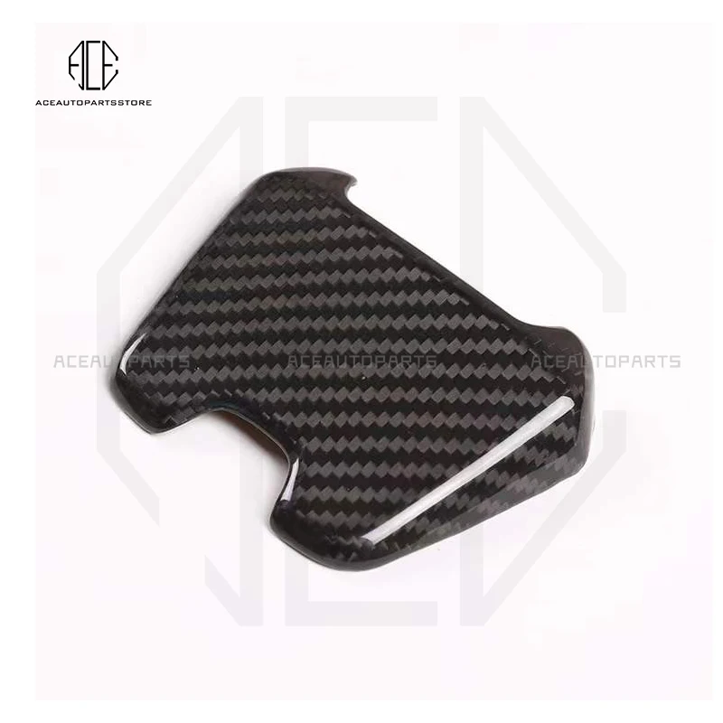 Real carbon fiber car interior trims For Lamborghini URUS P gear switch cover sticker