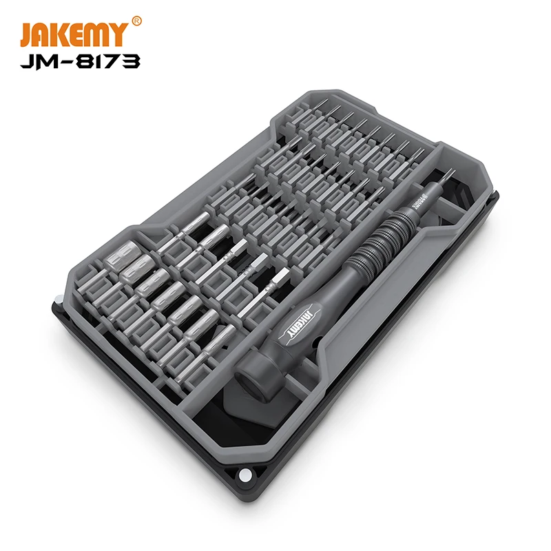 JAKEMY JM-8173 Precision Magnetic Screwdriver Set Repair Tools Kit for Computer Laptop Cell Phone PC Household Repair Tool
