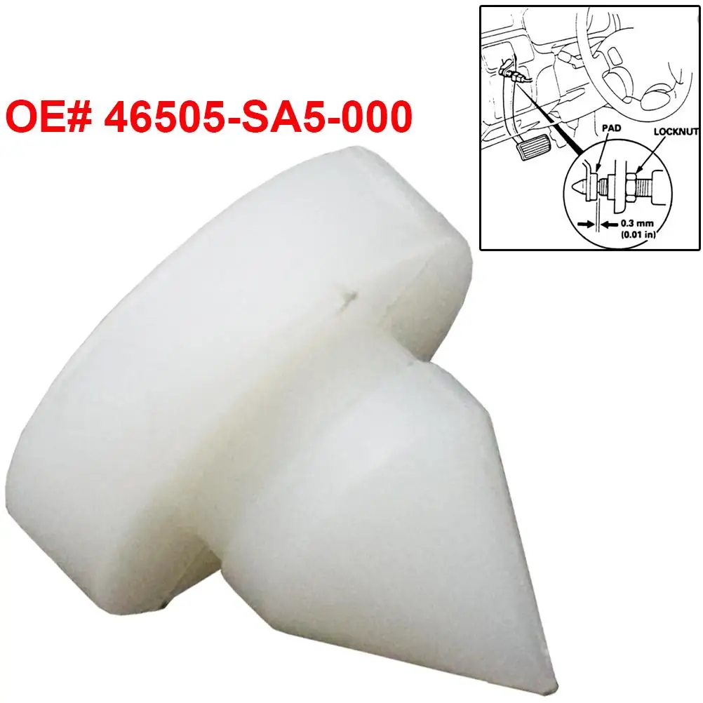 2 pçs almofada do pedal da rolha da embreagem do freio do carro para honda civic accord piloto odyssey CR-V piloto acura mdx rl tl oe #   46505-SA5-000
