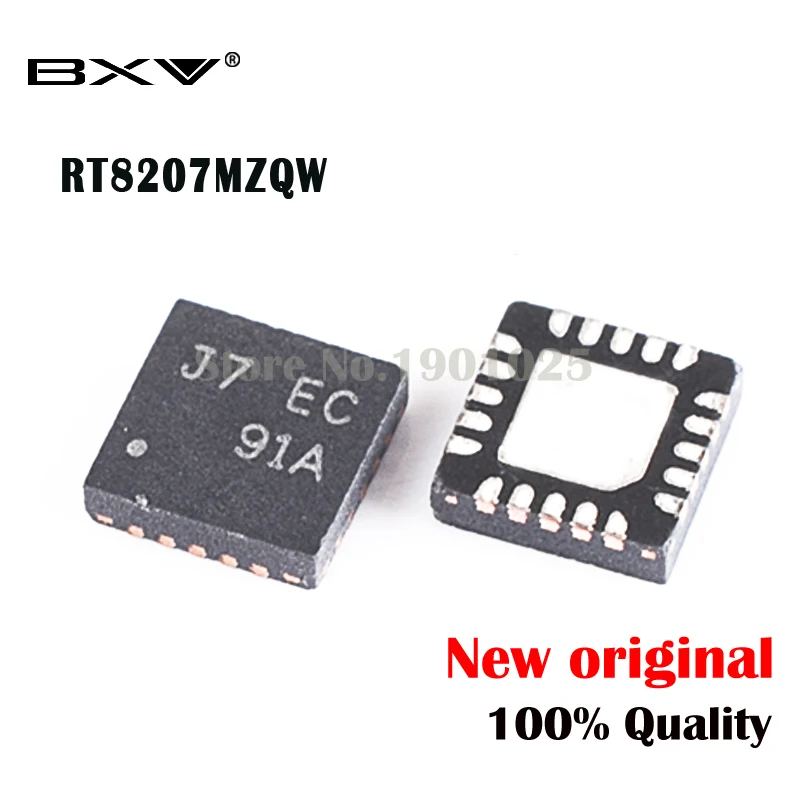 10pcs RT8207MZQW QFN-20 RT8207M  (J7=FA,J7=FF,J7 FF...) new original