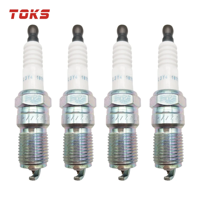 4pcs/lot Iridium spark plugs L3Y4-18-110 ITR6F-13 For fit MAZDA 3 6 FIESTA FOCUS MONDEO VOLVO S40 V40 C30