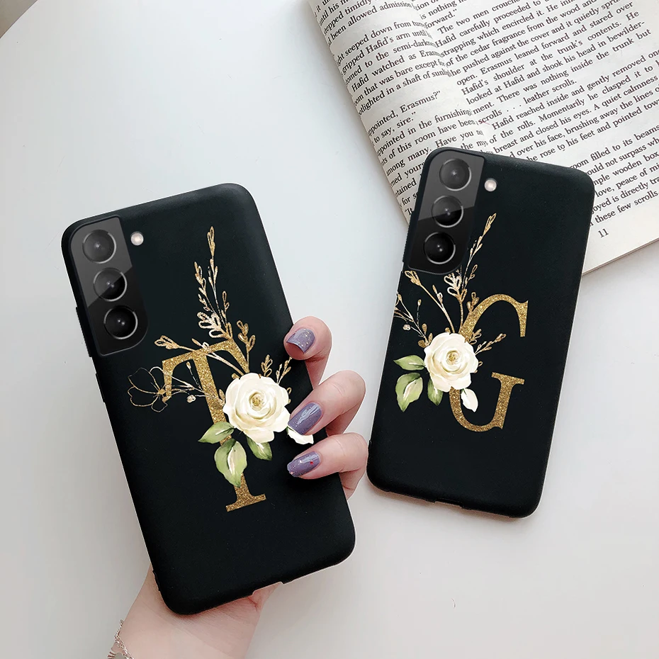 For Samsung S21 5G S21 Ultra Plus Case Slim Soft Cute Letters Cover For Samsung Galaxy S21 Plus 5G S21+ S 21 Ultra Phone Cases