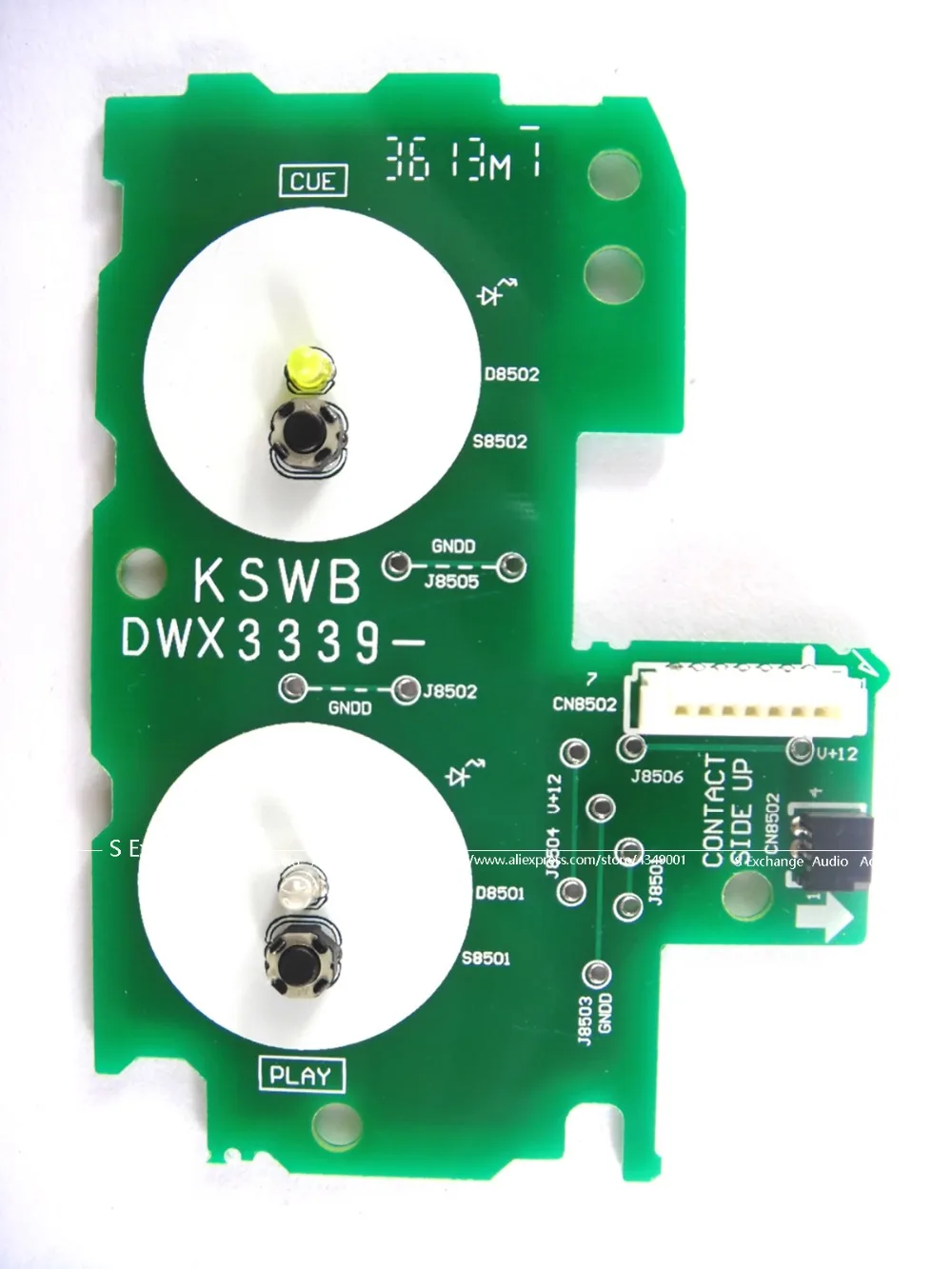 2pcs/lot Play Cue Circuit Board PCB - DWX 3339 DWX3339 For Pioneer CDJ 2000 Nexus Green Color