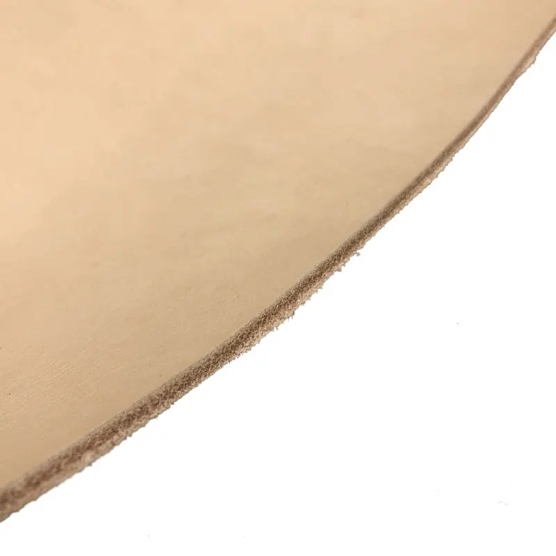 Genuine Cowhide Leather Material 3.5mm Thick Vegetable Tanned Leather Full Grain Pieces Strip For DIY Handmade Art Craft