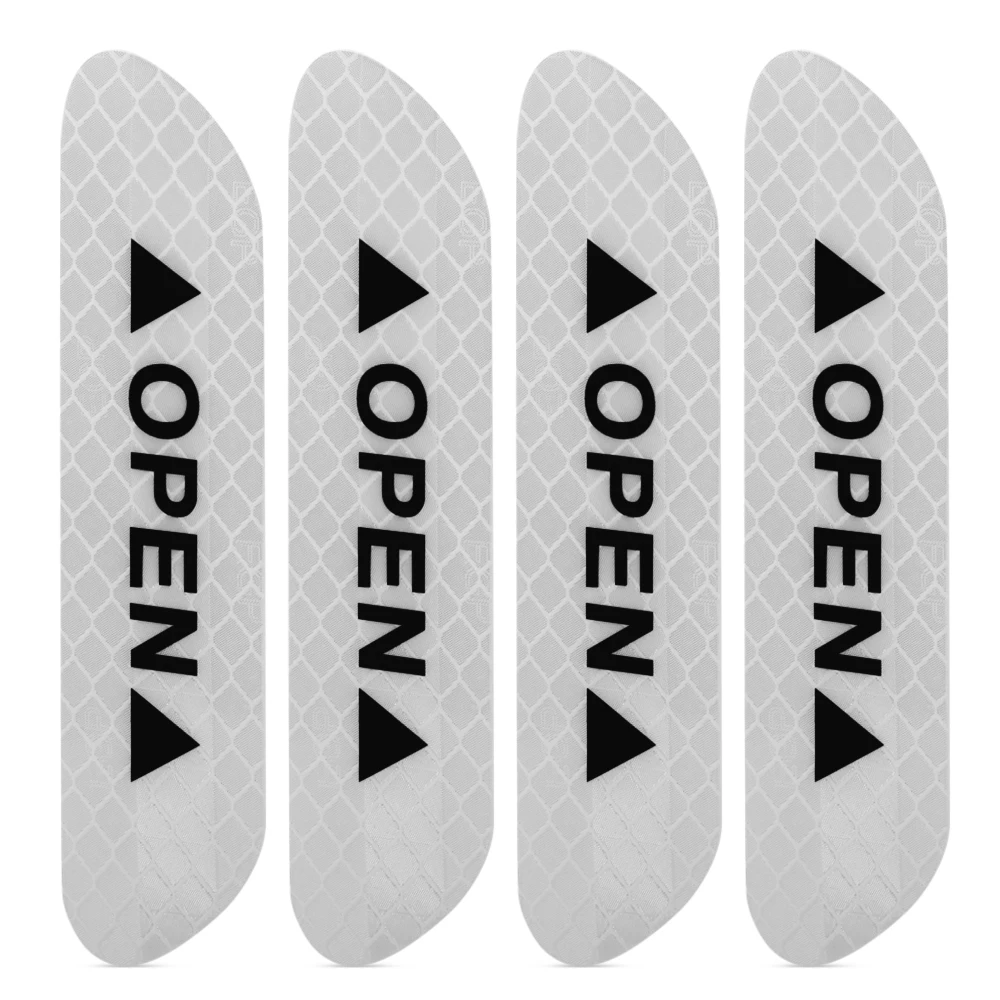 ملصقات عاكسة للسلامة تفتح باب السيارة لـ lada vesta granta niva xray kalina لـ GAZ Gazelle renault arkana