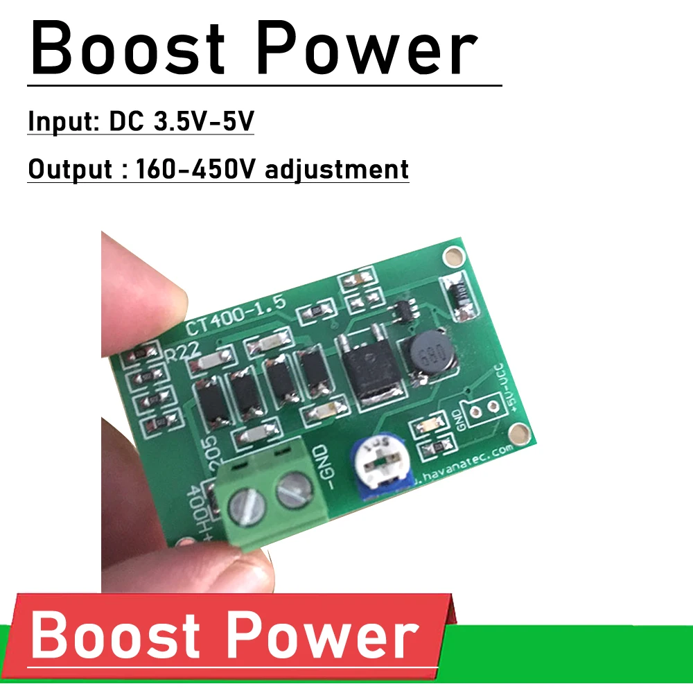 

Флюоресцентный преобразователь от 3,7 в-5 в до 160 В-240 В, 450 в, 170 в, 200 в, 300 В, линейный Регулируемый регулятор напряжения, модуль питания