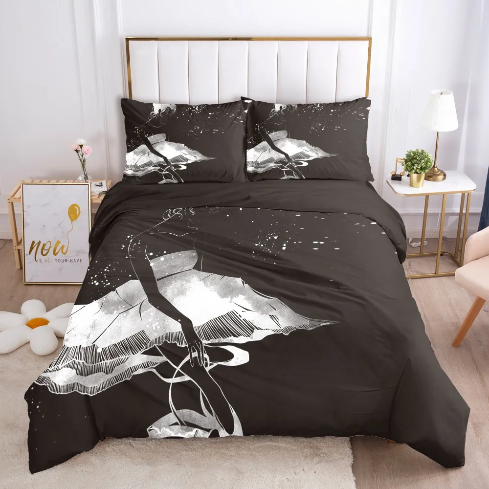 

3D Bedding Sets Duvet/Quilt Cover Set Comforter Bed Linen Pillowcase King Queen Double Size Modern Abstact Design Home Texitle