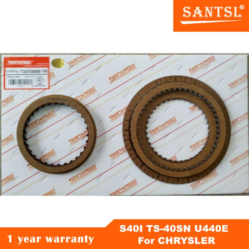 

S40I TS-40SN U440E Automatic Transmission Friction Kit Clutch Plates Fit For CHRYSLER Transnation