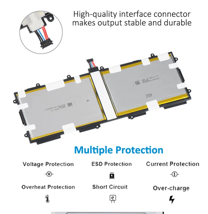 SP3676B1A(1S2P) New Battery for Samsung Galaxy Tab 2 10.1 GT-N8000 GT-N8010 GT-N8013 GT-P5100 GT-P5110 P5113 P7510 P7500 P5100
