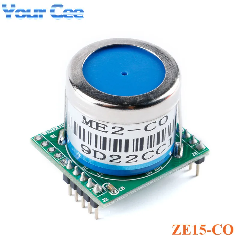 ZE15-CO Civil Carbon Monoxide CO Gas Sensor Module Serial Digital Output 5-12V 0~500ppm for Civil Home Detection Alarm