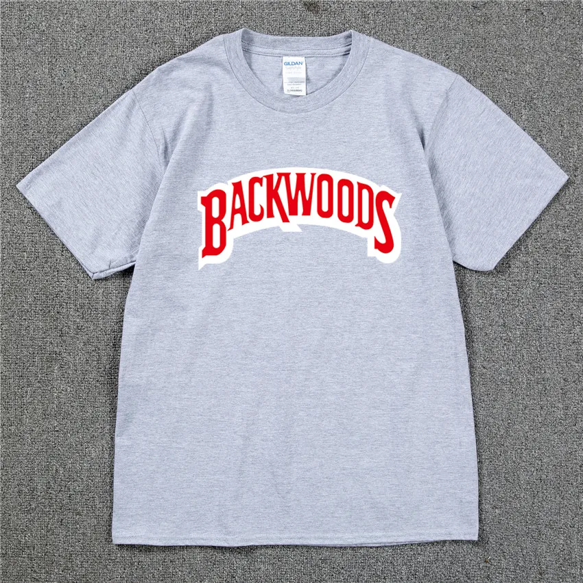 BACKWOODS T Shirts 2022 Brand New Men Short Sleeve Cotton T-Shirt Fashion Street Hip Hop Rock Streetwear Men Swag Tshirt