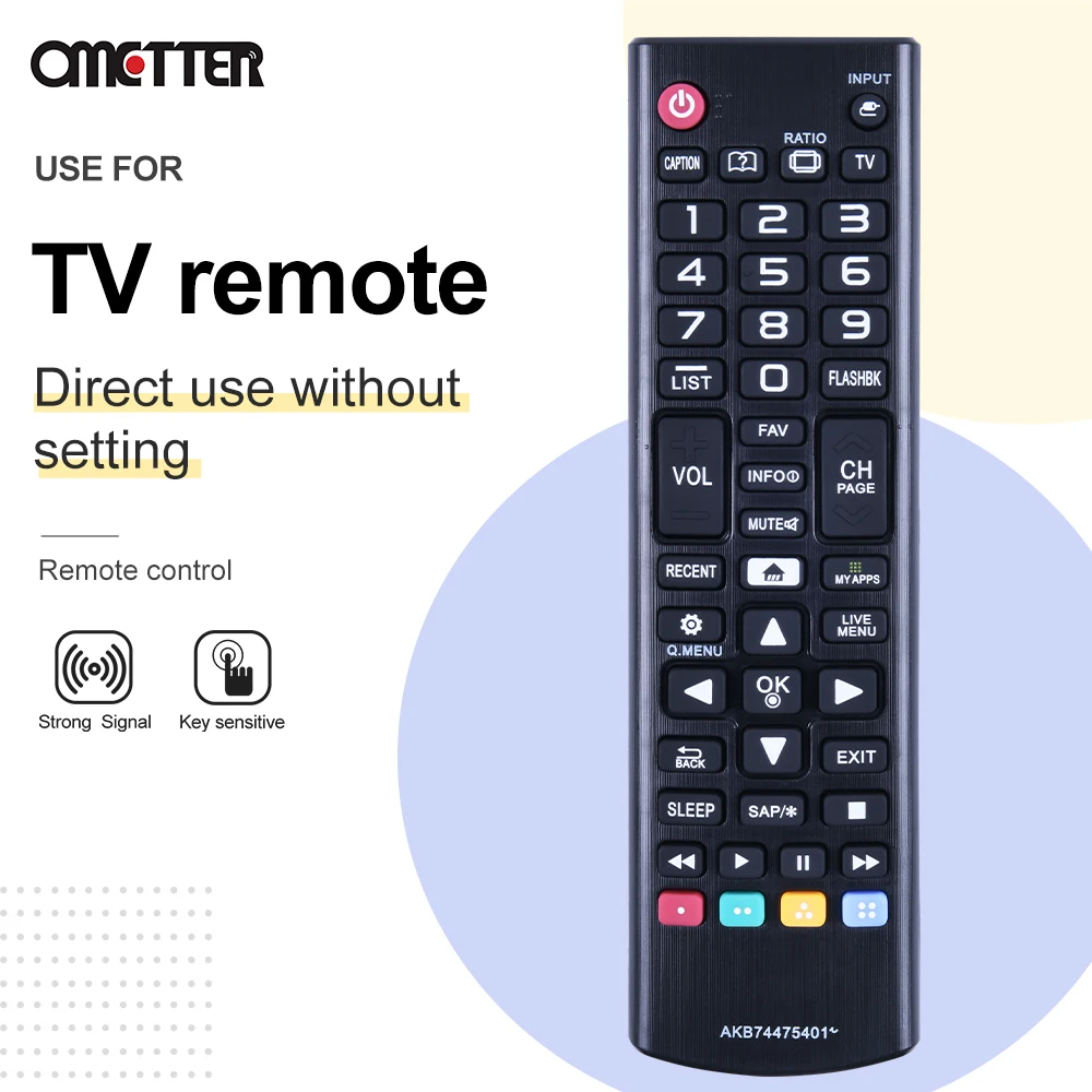 Adatto per telecomando LG TV AKB74475401 AKB73975701 AKB75055701 AKB73975702 AGF76631042 AGF76631042 AGF76631042