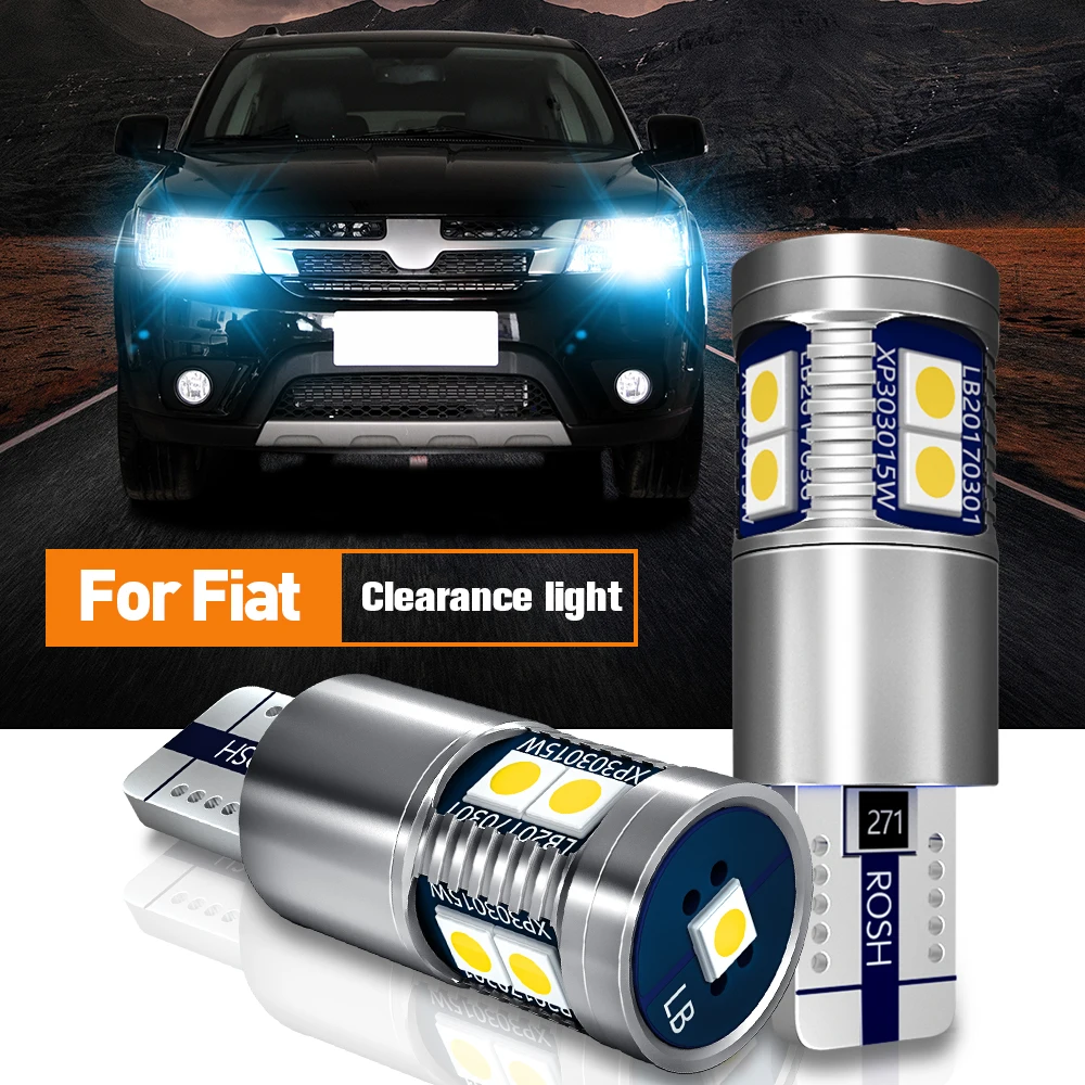 

2x LED Parking Light Bulb W5W T10 Canbus For Fiat Siena Sedici Panda Palio Idea Grande Punto Freemont Fiorino Ducato Croma Bravo