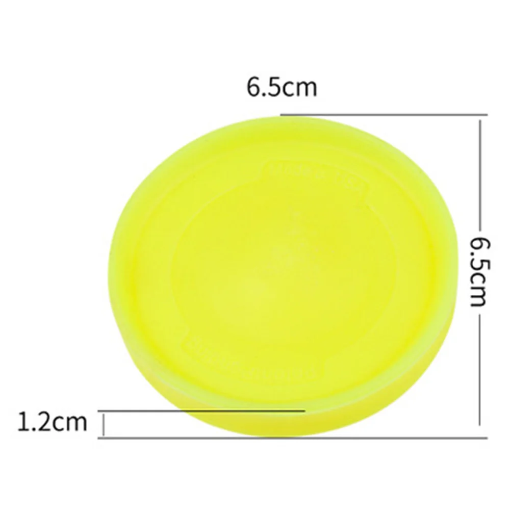 10 Different Colors Mini Beach Flying Disk For Outdoor Sports Silicone Balance Disc Decompression Toys Play Beach Sports Toys