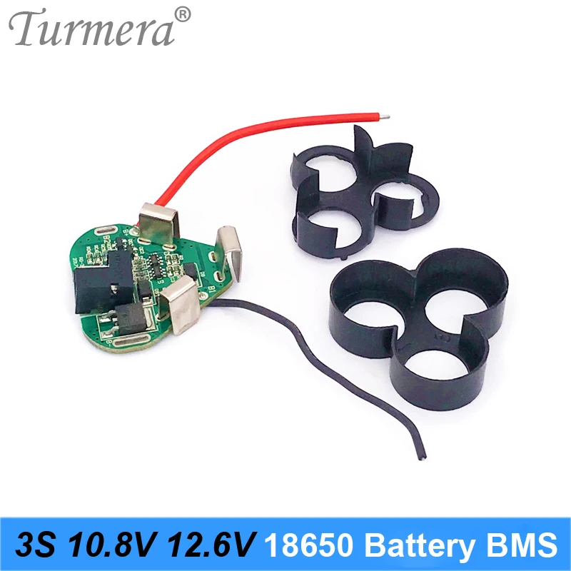 3S 12.6V 10.8V 18650 리튬 배터리 BMS 보호 보드 회로 모듈, 드라이버 배터리 12V 3s 팩 BMS 사용 Turmera