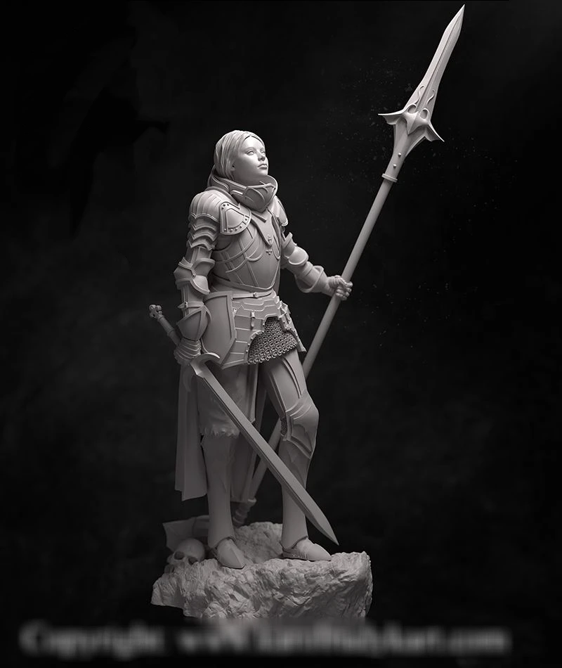 32mm  Resin Model Figure GK，Unassembled and unpainted kit