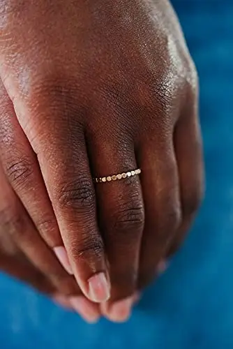 Stacking Ring Handmade Rings for Women Stackable Rings Filled Rings for Women Simple Hawaiian Jewelry Rings for Men Vintage