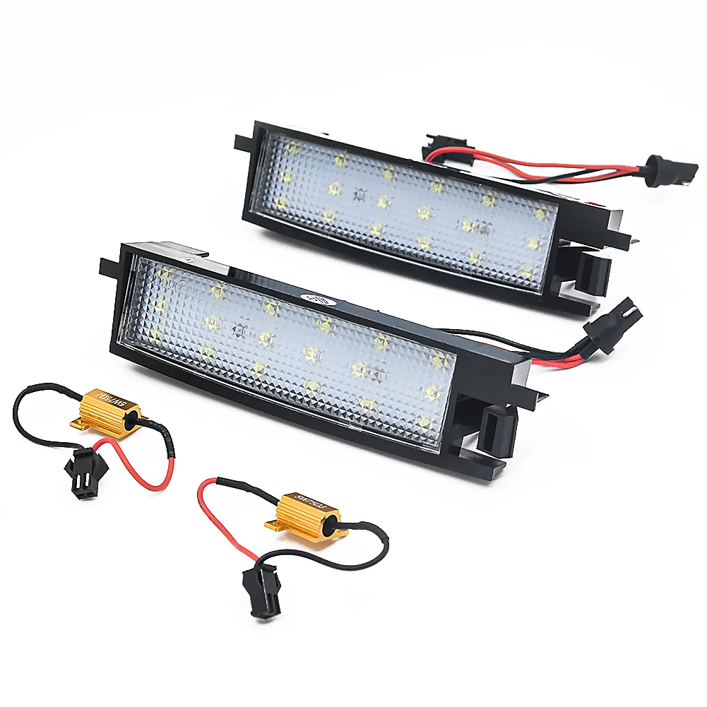 

2 pcs. White LED License Plate Light For Toyota Corolla Rav4 2 3 4 XA40 Avalon Camry Solara Scion IM Yaris Vanguard XA30