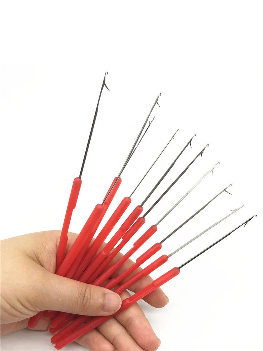 1/5PCS/Lot DIY Craft Yarn Hair Weaving Crochet Needles Dreading Hooks Dreadlock Threading Sewing Tools For Braid Craft