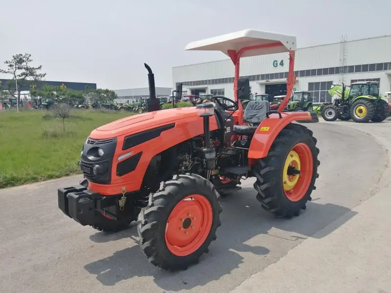 SYNBON New agriculture machinery Farm tractor 60HP 4WD tractor high power hydraulic Farm tractor with multiple auxiliary tools