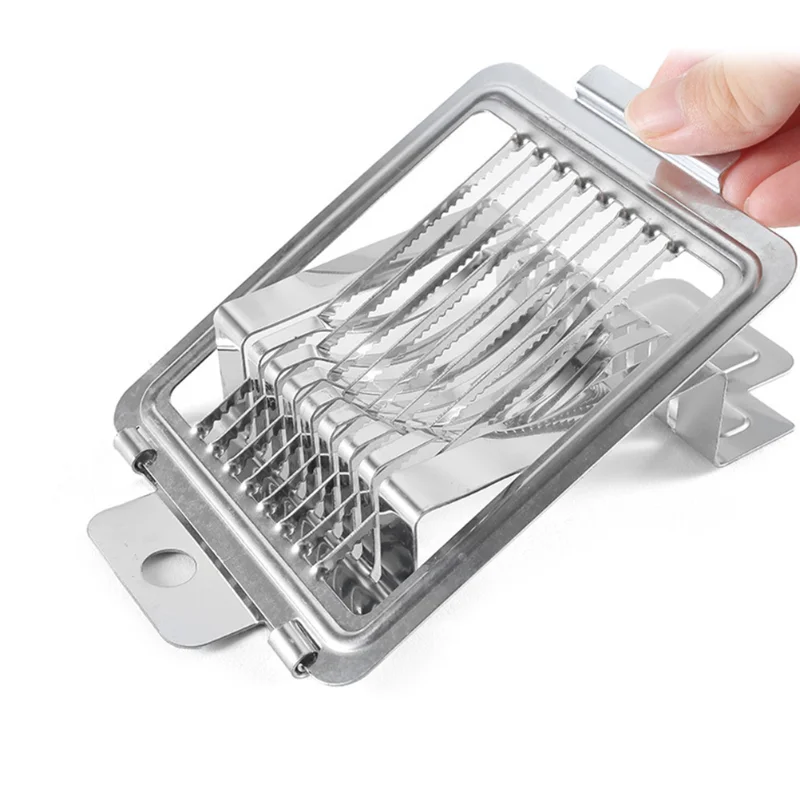 

Stainless Steel Egg Cutter Wire Egg Slicer for Hard Boiled Eggs Kitchen Accessories Kitchen Gadgets and Accessories