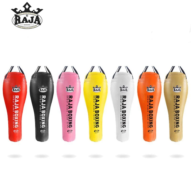 RAJA CONICAL SADBANGS 150*51CM BOXING HANGING EMPTY SANDBAGS KICKBOXING PUNCHING BAGS TAEKWONDO MUAYTHAI TRAINING EQUIPMENT