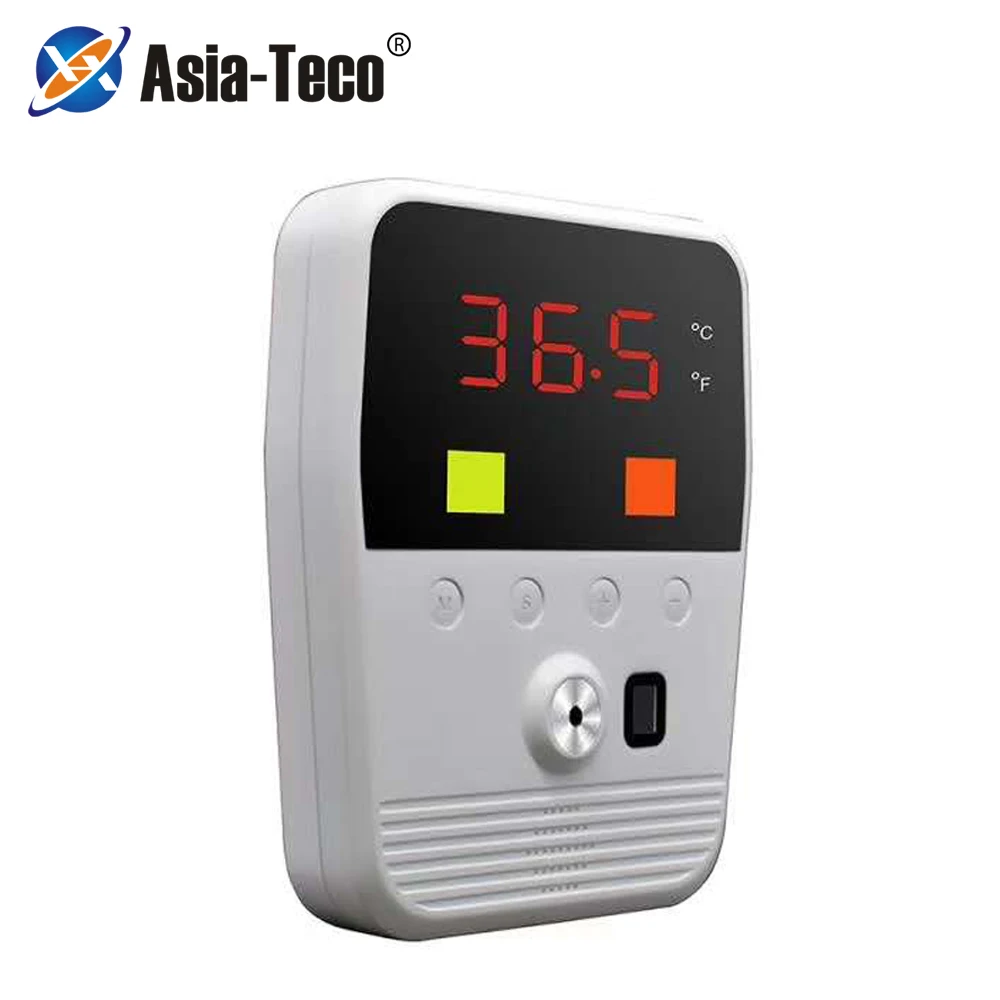 

Non-contact Human Body Automatic Temperature Measurement forehead hand With hand Sanitizer Aio Machine Speed Up Temperatu Check