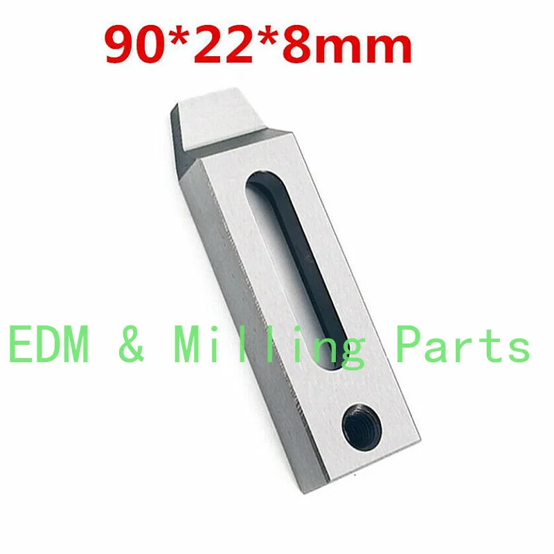 1pcs CNC Stainless Jig Holder Wire EDM SUS440 Machine Part For Clamping PFB 90*22*8mm M8 Screw