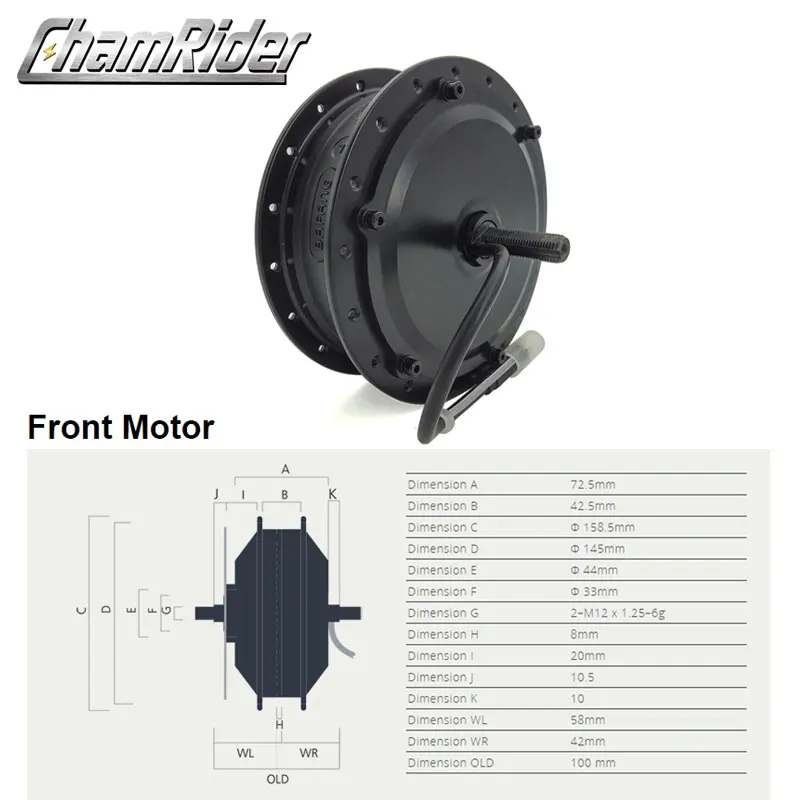 36V 48V 350W 500W bafang 8fun SWX02 Gear Hub Motor High Speed E-bike Front Rear Cassette RM G020.350.D DC G020.500.D DC