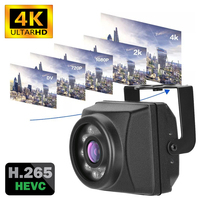 2160P 4K 4MP 5MP 3MP IP66 Waterproof Night Vision IR-Cut 940nm Minitype Small Mini POE IP IR Nest Cam Outdoor Security Camera
