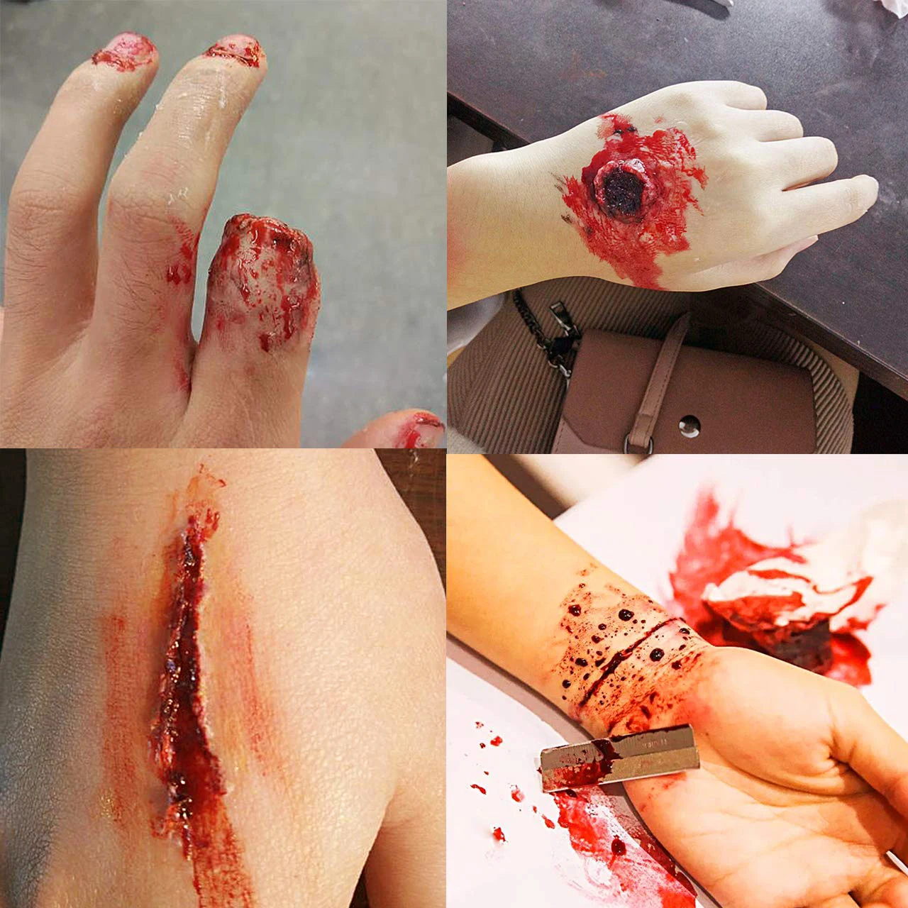 Scar Wax SFX Special Effects Makeup Wound Skin Makeup Halloween Fake Nose Stage Body Paint Fancy Fake Wax Body Face Painting