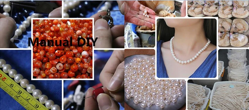 Baroque Pearl Irregular Straight Hole Pearl Cross-border Popular DIY Bead Necklace Irregular Shaped Shell Pearl