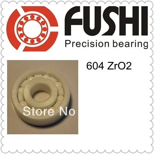 604 Full Ceramic Bearing ( 1 PC ) 4*12*4 mm ZrO2 Material 604CE All Zirconia Ceramic Ball Bearings