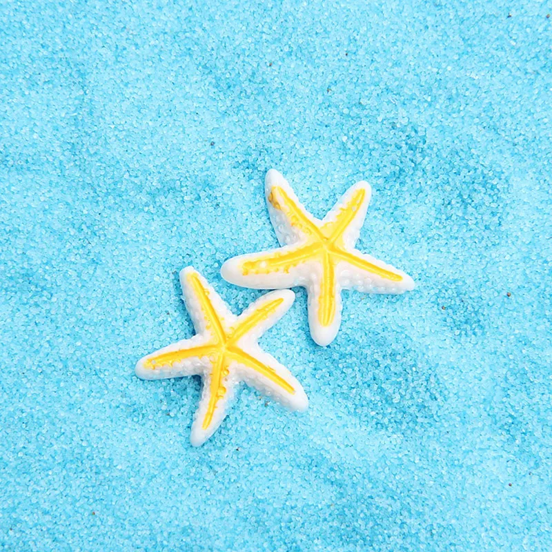 Kawaii Resin Boat/Paddle/Anchor/Starfish/Life Buoy Beach Items Miniature Flat back Cabochon Art Supply DIY Craft Decoration