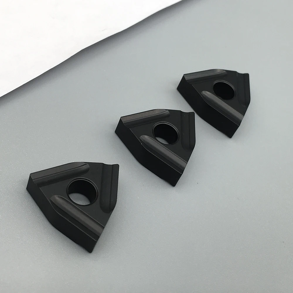 100% herramientas de torno CNC T4125 WNMG080404L-S, piezas de mecanizado de acero, torno herramientas de torneado de Metal, insertos de carburo, Original, 10 Uds.