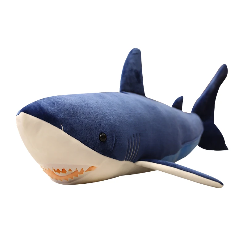 Big Size Soft Toy Plush Simulation Shark Stuffed Toys Plush Toys Sleeping Cute Pillow Cushion Stuffed Animal Gift For Children