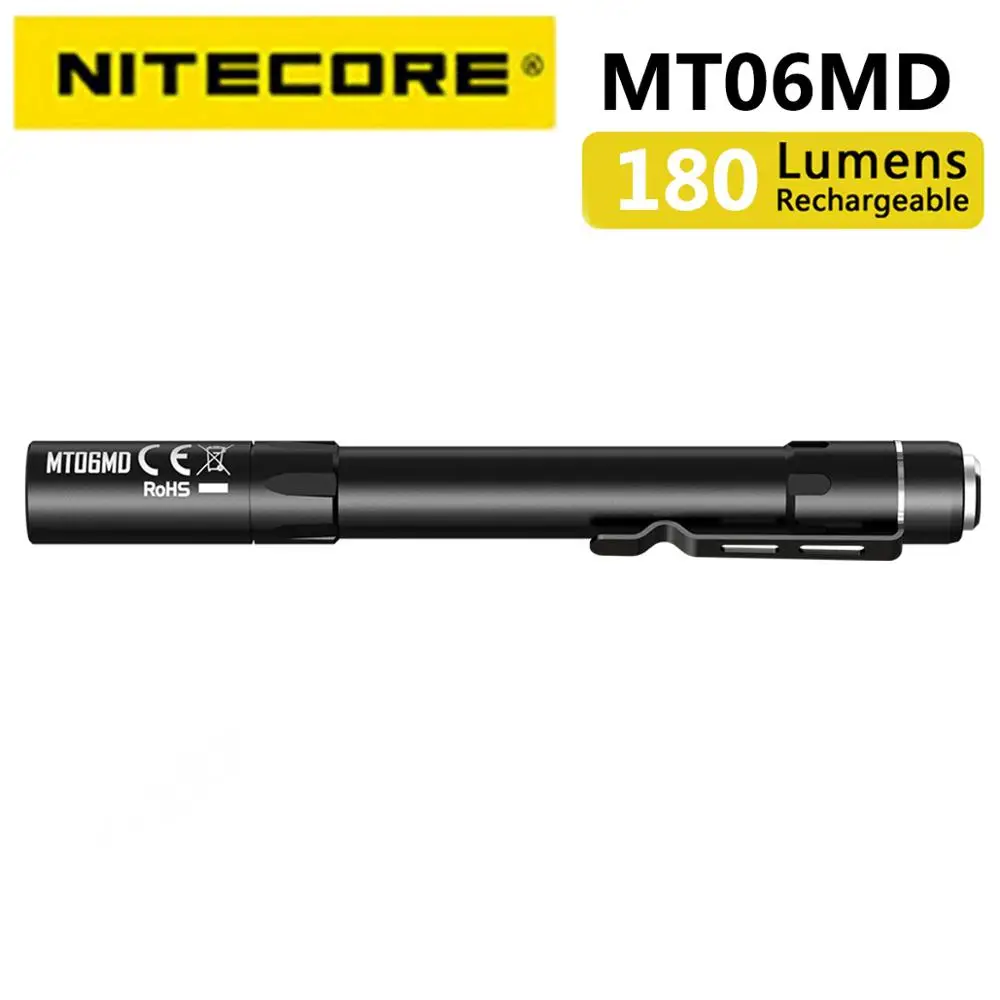 NITECORE MT06MD 180 lumens, using Nichia 219B LED medical ultra-remote high-portability tool flashlight