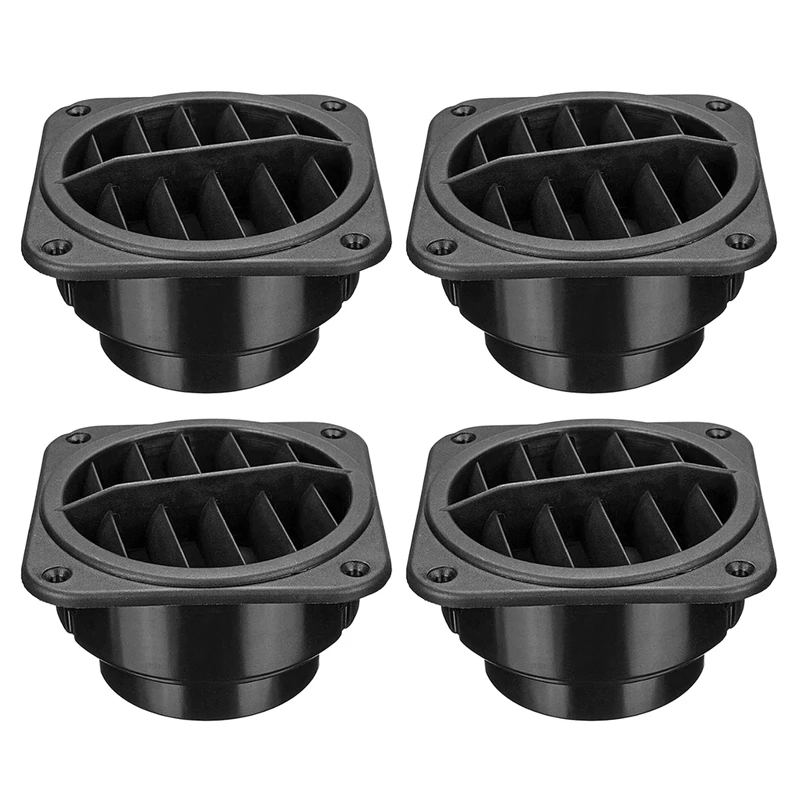 4X 42Mm Car Air Parking Heater Duct Pipe Connector Warm Air Vent Outlet For Webasto Eberspacher Propex